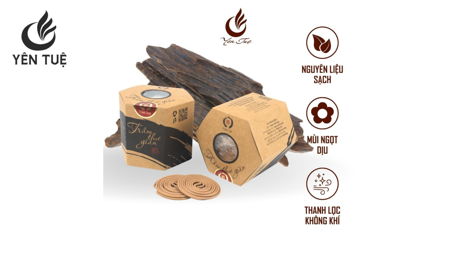 Trầm khoanh thư giãn Yên Tuệ