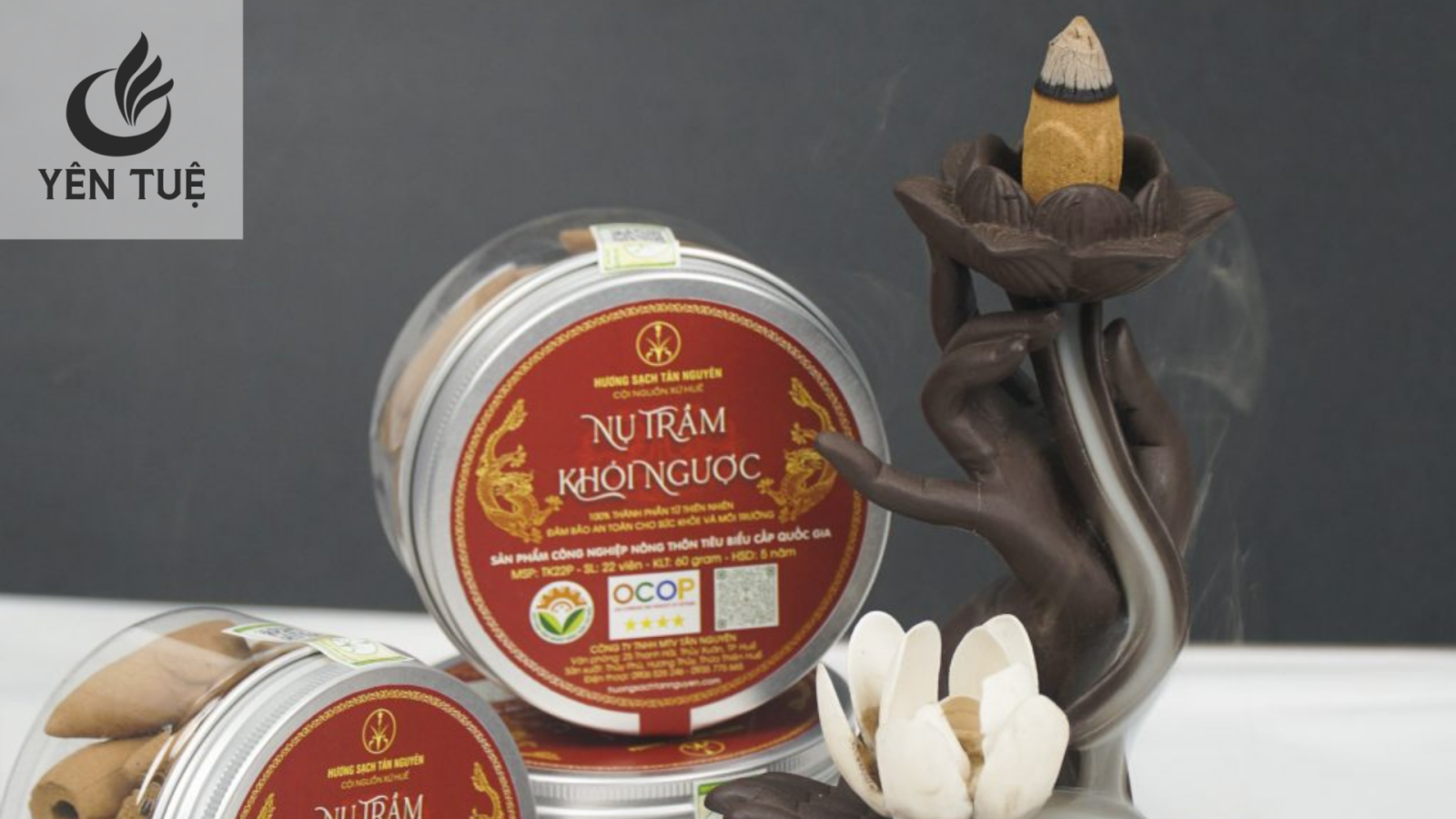 Nụ trầm hương khói chảy ngược là gì?