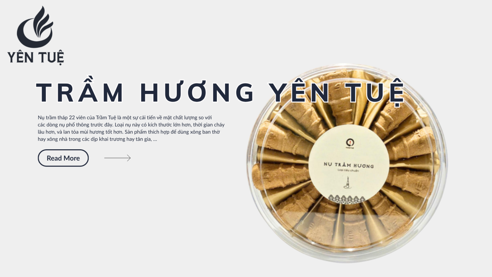 Nụ trầm mùi thơm thanh dịu 22 viên Yên Tuệ