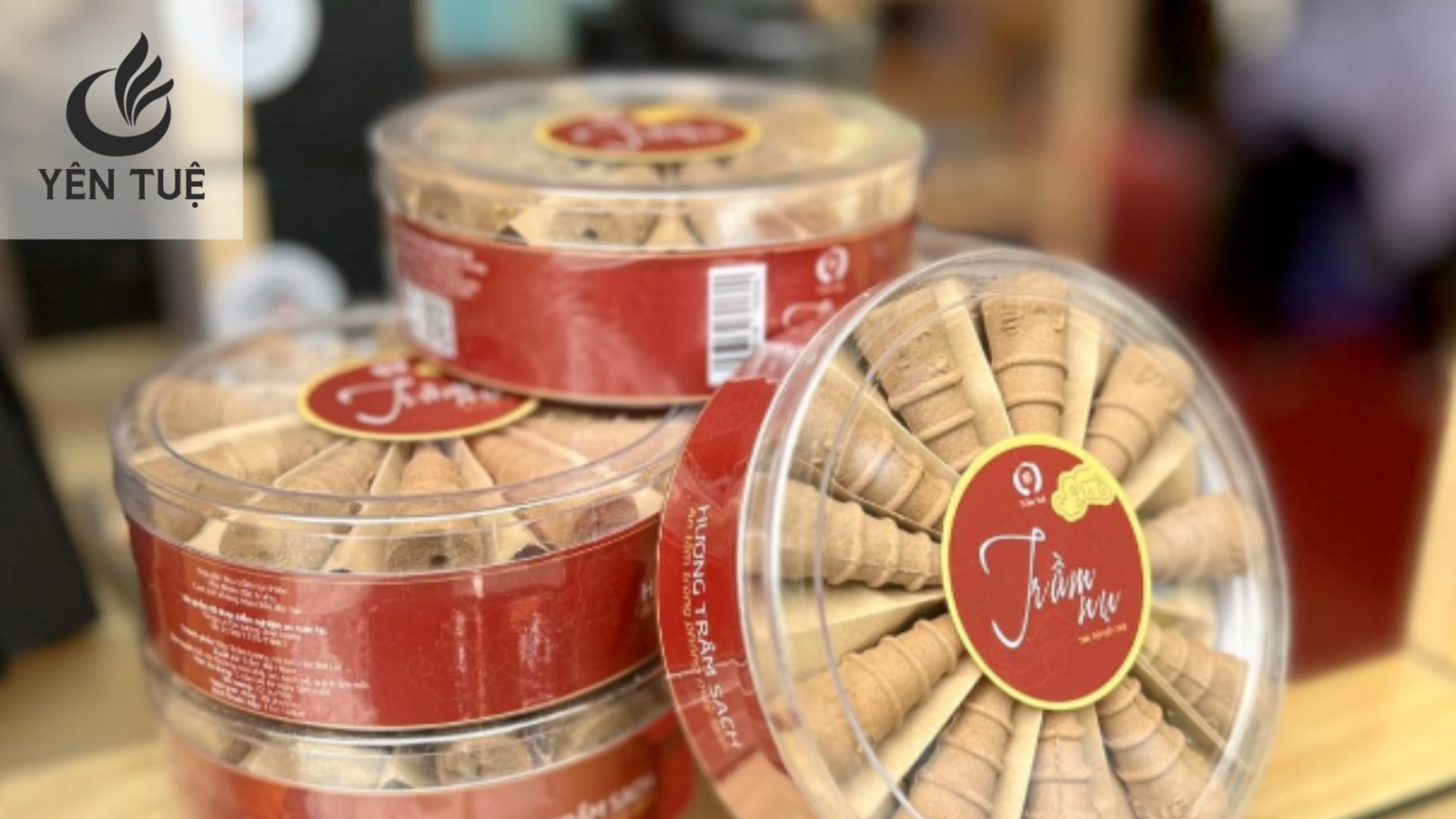 Nụ Trầm Tháp 22 viên của Yên Tuệ hương thơm tự nhiên