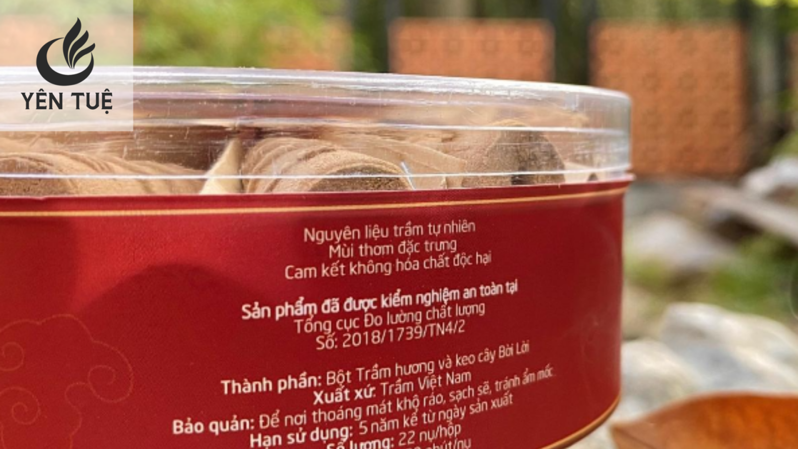 Nụ trầm tự nhiên 22 viên Yên Tuệ