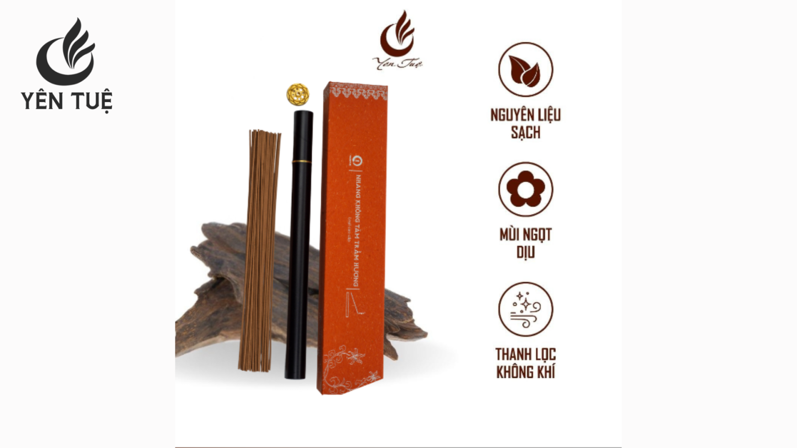 Nhang trầm không tăm Yên Tuệ