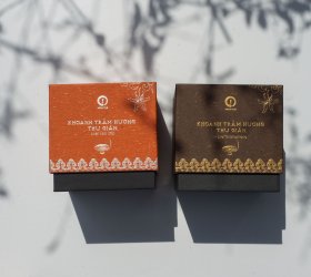 Trầm Khoanh Thư Giãn Trầm Tuệ 24 Khoanh - Trầm Sạch, Không Hóa Chất, Mùi Thanh Dịu, Ít Khói