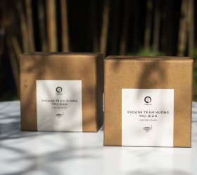 Trầm Khoanh Thư Giãn Trầm Tuệ 24 Khoanh - Trầm Sạch, Không Hóa Chất, Mùi Thanh Dịu, Ít Khói