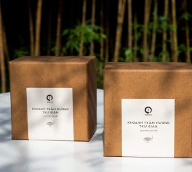 Trầm Khoanh Thư Giãn Trầm Tuệ 24 Khoanh - Trầm Sạch, Không Hóa Chất, Mùi Thanh Dịu, Ít Khói