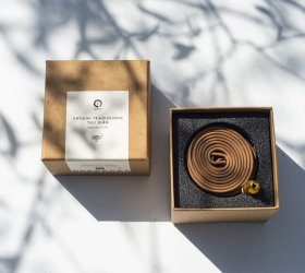 Trầm Khoanh Thư Giãn Trầm Tuệ 24 Khoanh - Trầm Sạch, Không Hóa Chất, Mùi Thanh Dịu, Ít Khói