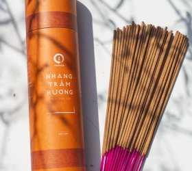 Nhang Sạch Trầm Tuệ Cao Cấp 250 nén - Nhang Sạch, Không Hóa Chất, Mùi Thanh Dịu, Khói Mỏng Nhẹ