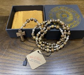 Vòng trầm tốc Mân Côi hạt 8 mm, 56 hạt