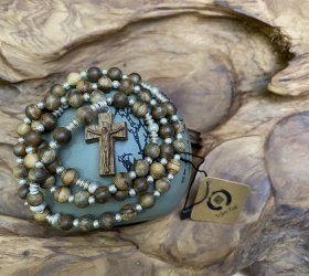 Vòng trầm tốc Mân Côi hạt 8 mm, 56 hạt